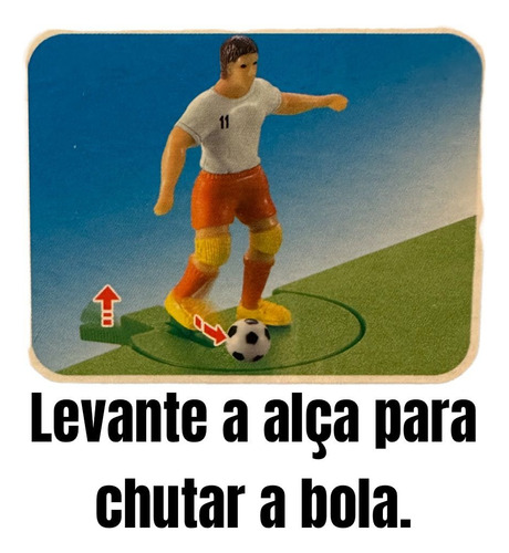 Jogo Interativo Campo De Futebol Gol A Gol Brinquedo Cor Colorido