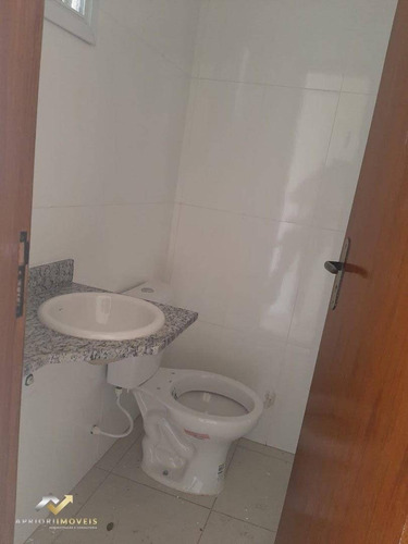 Cobertura Com 2 Dormitórios À Venda, 107 M² Por R$ 390.000,00 - Vila Marina - Santo André/sp - Co1016