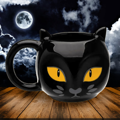 Caneca 3d Gatinho | Cerâmica Decorativa | Animais