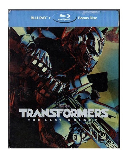 Transformers: El Último Caballero Blu-ray + Bonus Steelbook 