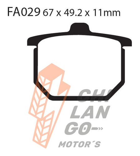 Balatas Ebc Del. Der. Honda Gl 1000 K3/kz 78-79 Fa29