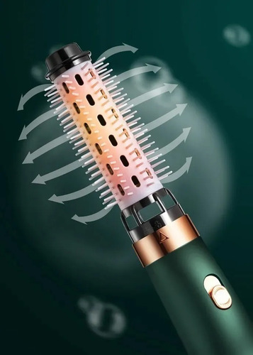 Imagen 7 de 7 de Cepillo Secador Brushing 3 Cabezales Silicona 1200 W