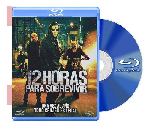 Blu Ray Purge 2: 12 Horas Para Sobrevivir