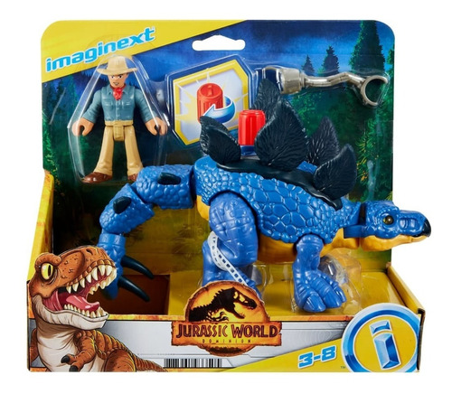 Imaginext Jurassic World Dominion Stegosaurus Gvv64 Mattel