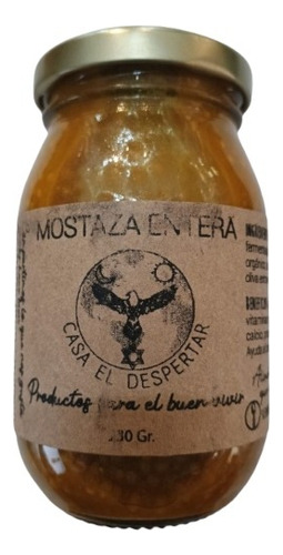 Mostaza Entera 230g Casa El Despertar