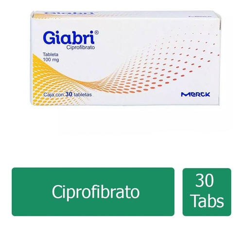 Giabri 100 Mg Caja Con 30 Tabletas