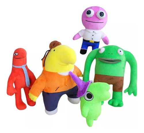 A Ab For 5 Juguetes De Peluche Smiling Friends Con Sombrero
