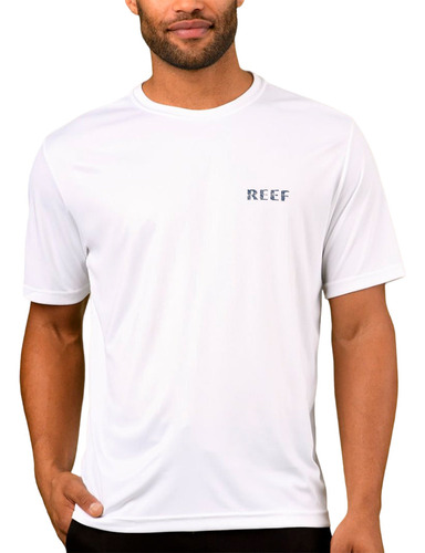 Polo Para Hombre Reef 00046-whi Temporada Verano Blanco