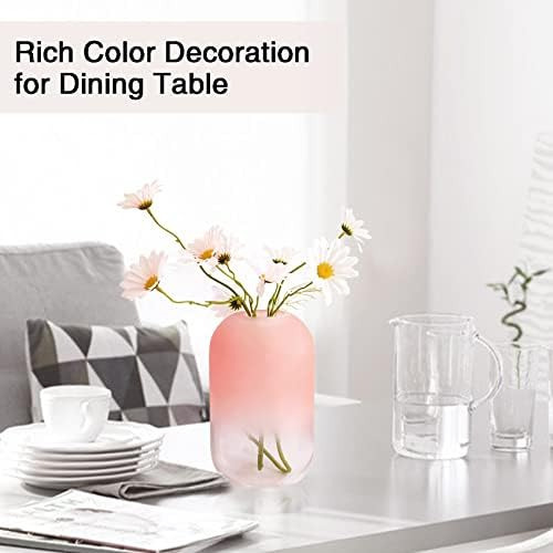 Dsv Jarrón De Cristal Akaco Para Flores, Jarrón Decorativo