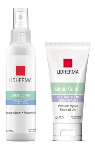 Lidherma Kit Sense Control Crema + Loción Rosacea 