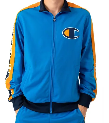 Chamarra Champion Chain Stitch Track Jacket Original Hombre