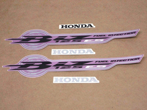 Kit Adesivos Honda Biz 125 Es 2010 Rosa