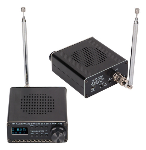 Receptor De Radio Portátil Con Escáner De Banda Completa Fm