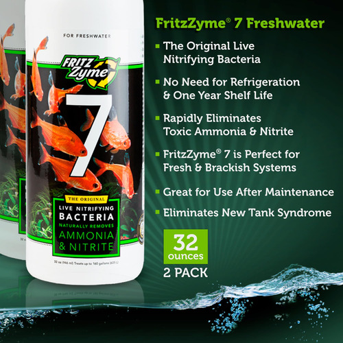 Fritz Aquatics Fritzzyme 7 Bacterias Nitrificantes Vivas El.