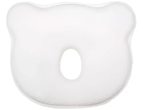 Travesseiro para bebê anatômico urso Branco 16149 Buba