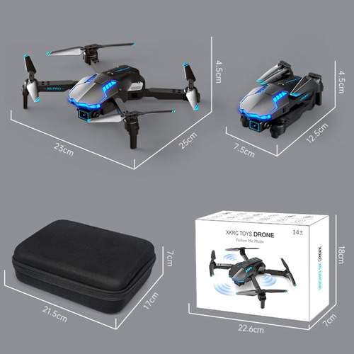 Cámara Profesional Mini Drone 4k