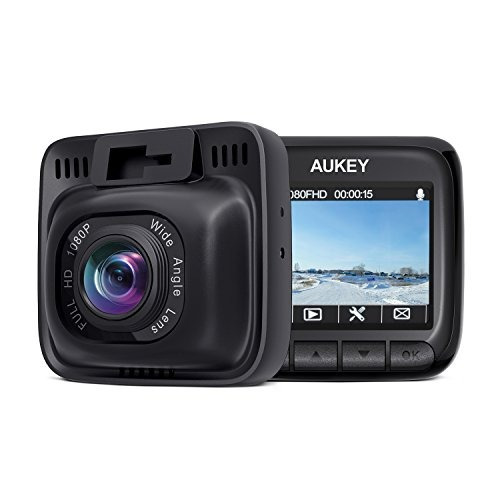 Aukey Dash Cam, Dashboard Camera Recorder Con Full Hd 1080p,