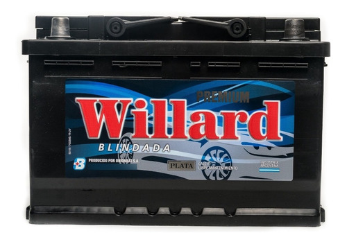 Bateria Blindada Camioneta Amarok Sw4 Willard 85 Amp 12 Volt