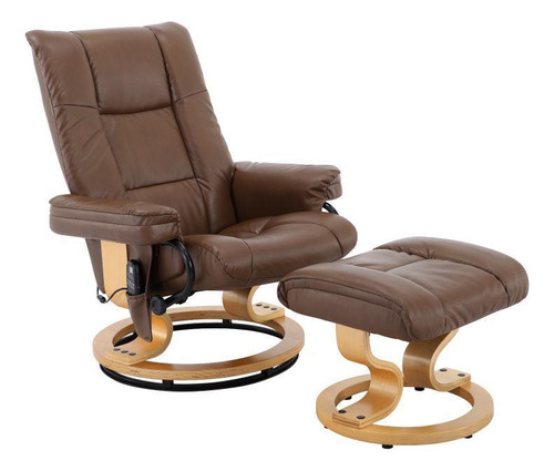 Rivatti Minnesota sillón masaje vintage 1 unidad marrón