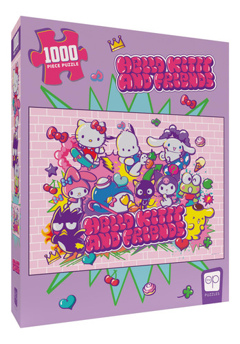 Rompecabezas Usaopoly Hello Kitty Y Sus Amigos Tokyo Skate