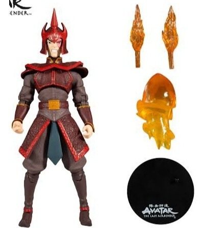 Figura Mcfarlane Zuko Gold Edition Avatar The Last Airbender (Usado)