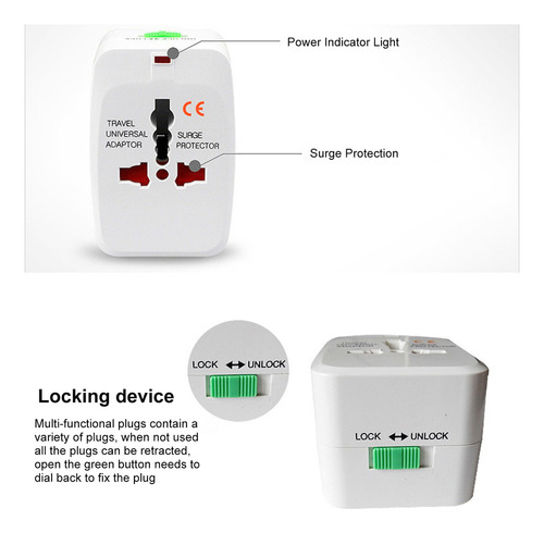 Cargador De Teléfono Universal Todo En Uno Y Adaptador De Al