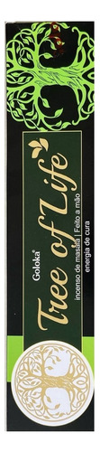 Incienso indio Goloka Black Massala, 24 aromas, fragancia Choose Your Tree of Life