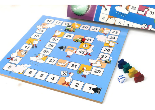 Juego De La Oca Gordillo De Madera Planeta Juguete