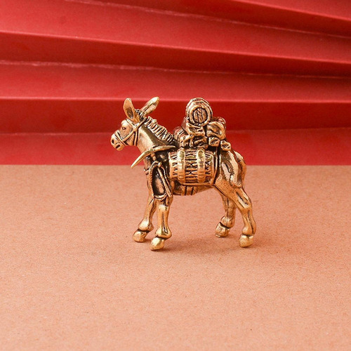 Estatua De Burro, Figura De Animal, Artesanía, Adorno De