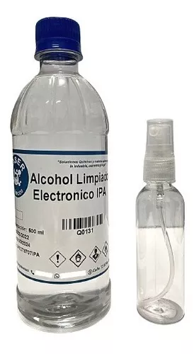 Alcohol Isopropílico Limpiador Electrónico 500 Ml