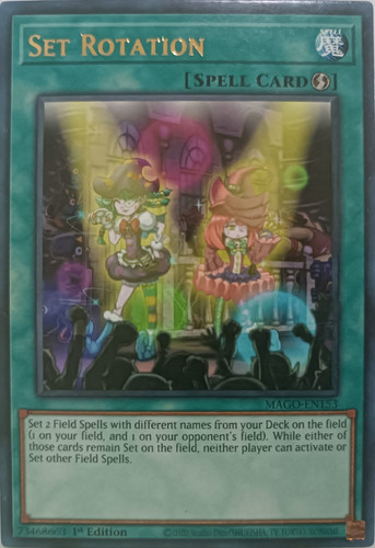 Yugioh! Set Rotation Mago-en153 1st Edition Rara