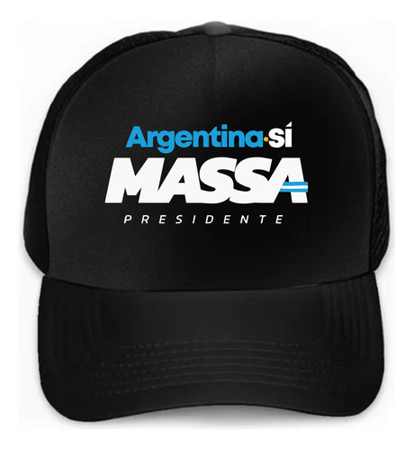 Gorra Trucker Massa Presidente / Elecciones 2023 / Ballotage