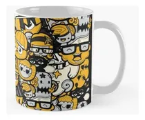 Comprar Taza Arte Pop Graffiti Dibujos Animados Divertidos Calidad P
