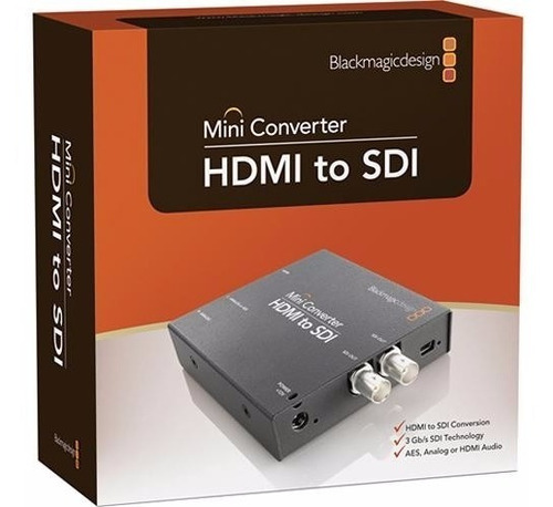 Blackmagic Mini Hdmi A Sdi - Conversor Sdi 3g 1080p