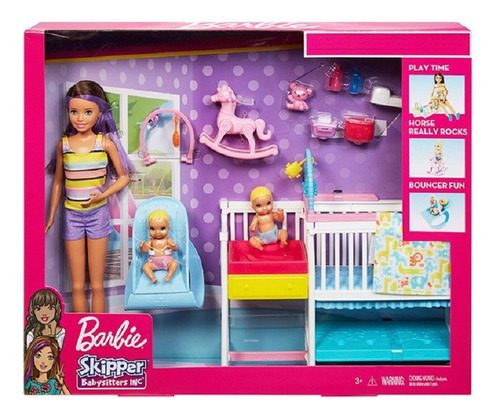 Barbie Guardería De Bebes