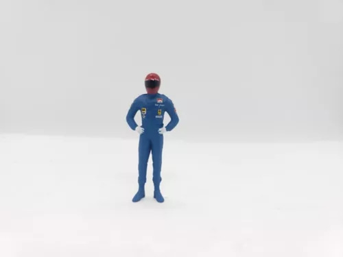 Figura Niky Lauda Ferrari 312 1974 Piloto 1/43 Cartrix (Usado)