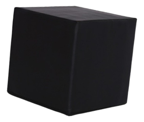 Taburete De Cubo De , Taburete De Bloque, De Negro