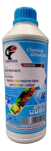 Tinta Gihonclick Dye Base Agua Tipo Epson  1 Litro 