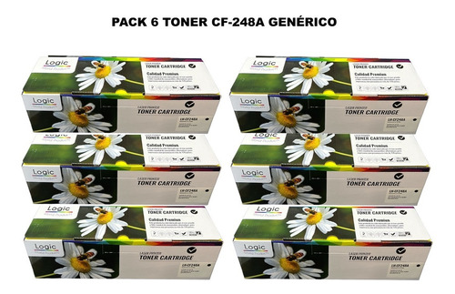 Pack 6 Toner Cf-248a Genérico 