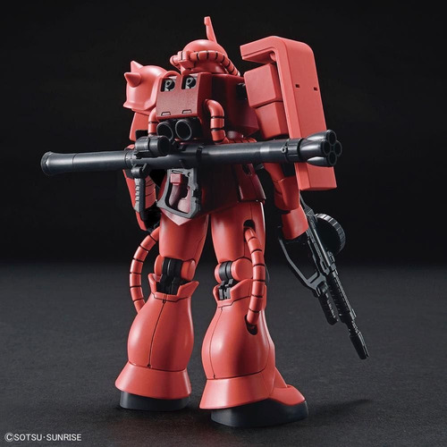 Zaku Ii Char Custom Revive Hg 1/144 Bandai - Gundam 0079