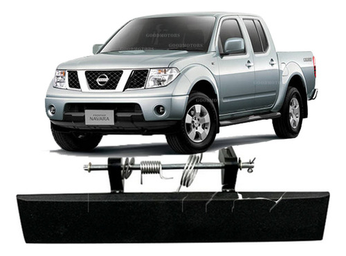 Manilla Portalon Negra Nissan Navara 2007 2015