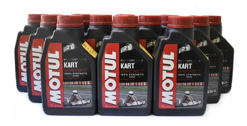 Aceite Moto 2t Sintetico 100% Motul Kart Grand Prix Caja 12l