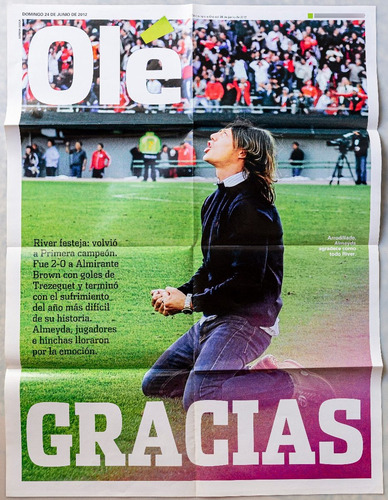 Ole Especial River Volvimos Ascenso Junio 2012 Zona Banfield (Usado)