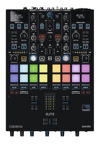 Mixer Reloop Elite - 2 Canais - Serato