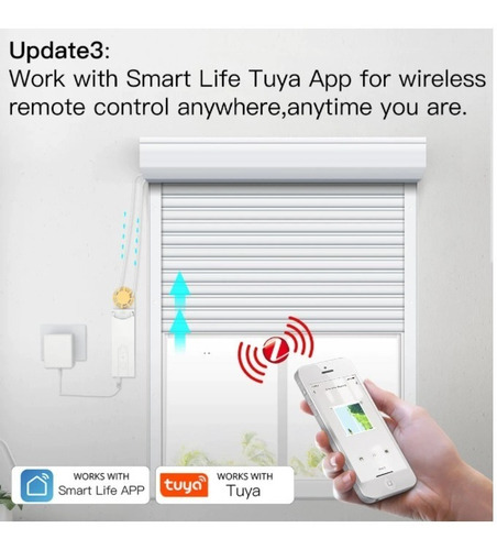 Imagem 7 de 7 de Motor Cortina Persiana Zigbee Casa Inteligente