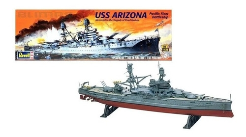 Uss Arizona Battleship By Revell # 10302 1/426