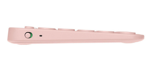 Imagen 2 de 7 de Teclado bluetooth Logitech K380 QWERTY español color rosa
