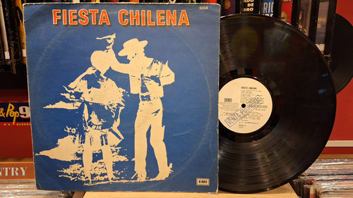 Fiesta Chilena Violeta Parra Compilado Chile Lp Vinilo Ex+