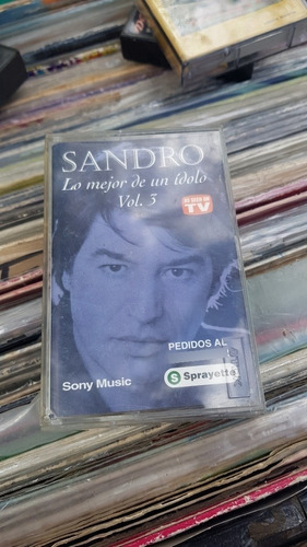Sandro Lo Mejor De Un Idolo Vol 3 Cassette