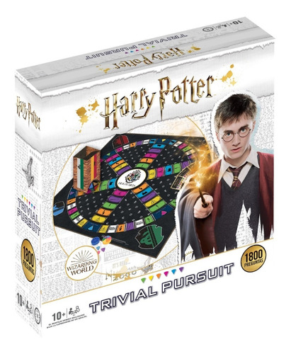 Juego De Mesa Trivial Pursuit Harry Potter Tablero  Español